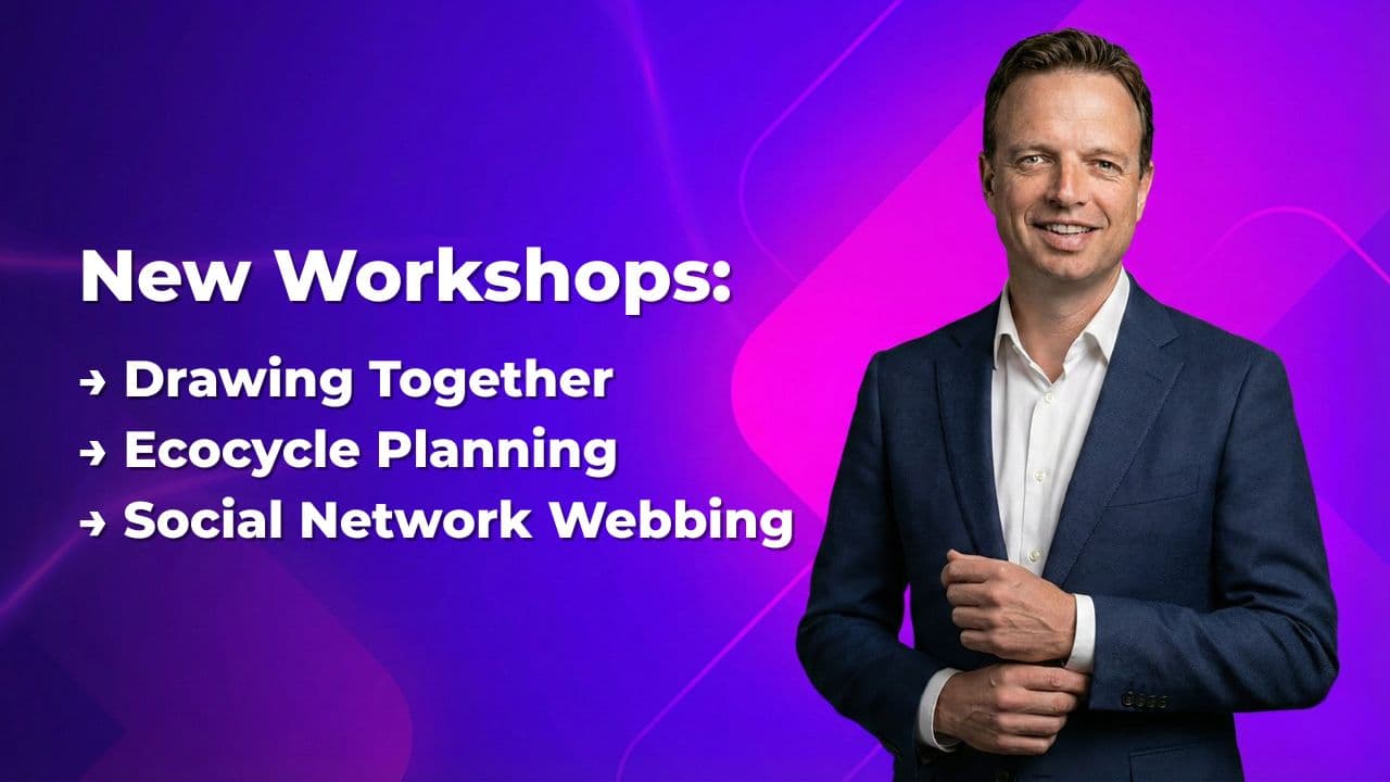 New Workshops: Drawing Together, Ecocycle Planning, Social Network Webbing